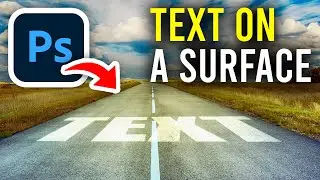 How To Put Text On Surface In Photoshop - Full Guide