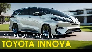 Toyota Innova All New Facelift Concept Car, AI Design