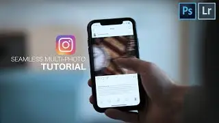 Instagram Seamless MULTI-PHOTO EDITING the RIGHT Way!