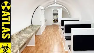 Inside a BRAND NEW 24 Man Military Style Bunker