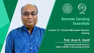 Lecture 13 : Passive Microwave Remote Sensing