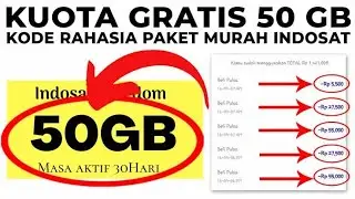 NYESEL GAK AMBIL!! 😯Kode Dial Kuota Internet Indosat SUPER MURAH Terbaru 2021 💯