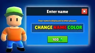 HOW TO CHANGE STUMBLE GUYS NAME TO MULTIPLE COLORS 2024