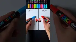 Drawing, But Right Hand VS Left Hand… (#short)