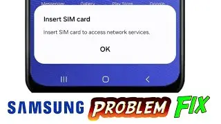 Insert sim card to access network services | Insert sim card to access network services samsung