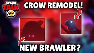 BRAWL TALK TOMORROW, MUSHROOM BRAWLER, CROW REMODEL?! | Brawl Stars Update