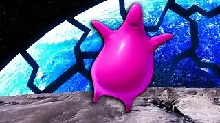 Pink Monster Destroys World with TRUTH BOMBS - Destroy the World gameplay - Let's Game It Out