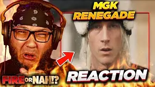 FIRE or NAH?! MGK - Renegade Freestyle (REACTION) | iamsickflowz