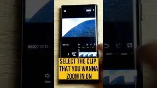 How to zoom in on a video on your Phone for Youtube videos | Edit on your Phone