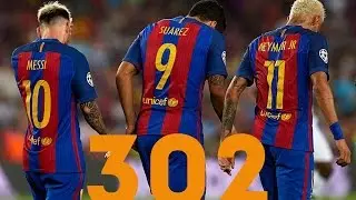 MSN ● Все 302 гола за 