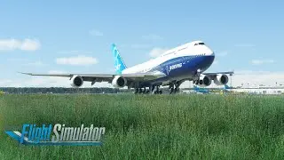 RTX 3060Ti MSFS Ultra Settings | 747-8 Landing in Frankfurt