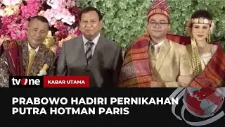 Prabowo Hadiri Pernikahan Putra Pengacara Hotman Paris Hutapea | Kabar Utama tvOne