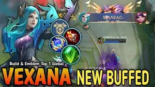100% BRUTAL DAMAGE!! Vexana New Buff is OVERPOWERED - Build Top 1 Global Vexana