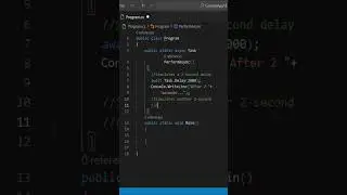 C# Tips: Using Async/Await with Task.Delay