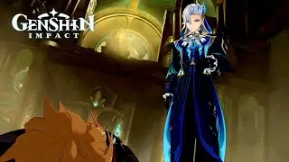 Tartaglia Goes Wild Versus Neuvillette Cutscene Animation | Archon Quest | Genshin Impact
