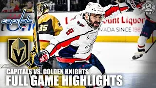 Washington Capitals vs. Vegas Golden Knights | Full Game Highlights | ESPN NHL