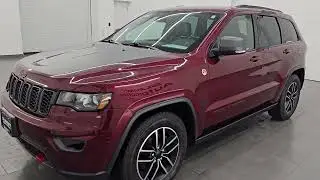 2019 JEEP GRAND CHEROKEE TRAILHAWK RED VELVET PEARLCOAT 4K WALKAROUND 24T131A SOLD!