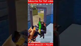 Android Skilled guy On POCOF1 | BGMI short video | PUBGM #shorts #ytshorts