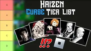 Roblox Kaizen Curse Tier List | Roblox Tier Lists