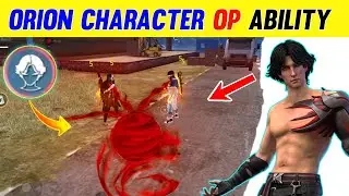 New Character Ability | Orion Character Ability | Free Fire New character