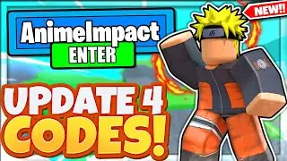 ALL NEW SECRET *UPDATE 4* CODES In Roblox Anime Impact Simulator!