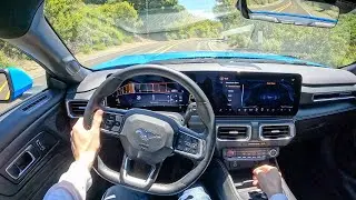 2024 Ford Mustang GT 6MT - POV Test Drive (Binaural Audio)