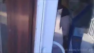 Блять выходи отсюда сука убью нахуй блять! Уходи отсюда прф! Пошёл вон! Скотина!