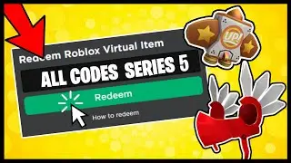 ALL ROBLOX TOY CODE ITEMS! (SERIES 5 SHOWCASE)