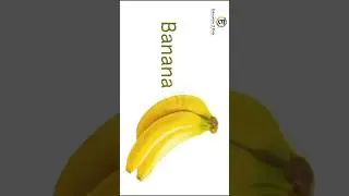 Fruits Name | B for Banana | Fruits Name with Spelling #shorts