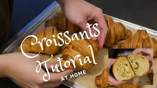 How to make perfect croissants at home - Hand lamination (full tutorial)