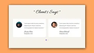 Responsive Testimonial Carousel using Bootstrap 4 & Owl Carousel 2