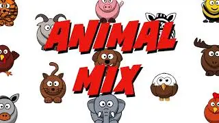 Animal Mix 2 | Learning English | Hybrid Animals