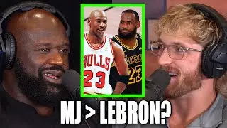 SHAQ EXPLAINS WHY MICHAEL JORDAN IS THE GOAT OVER LEBRON JAMES