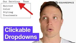 Clickable Dropdowns in Squarespace