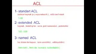 21. Extended ACL