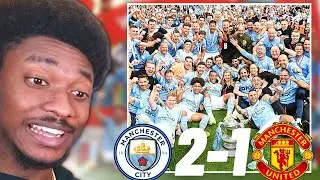 Man City 2-1 Man United LIVE Reaction | CITY SCORED IN 10 SECONDS 🤣