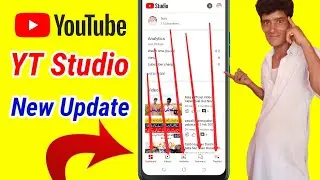 YT Studio New Update? YouTube New Update?