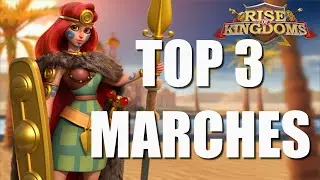 TOP 3 Favourite Marches [pairs] for field fighting and much more [2022 update] in Rise of Kingdoms