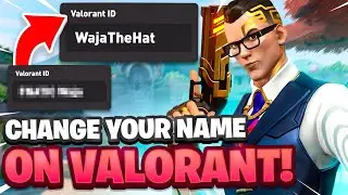 HOW TO CHANGE YOUR VALORANT NAME IN 2023! (Valorant Name Change 2023)