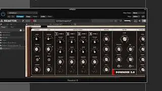 Dowager VA mono synth Native Instruments Reaktor User Library Free VST 2023