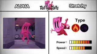 Roblox Taffy Tails Characters Book & Power Comparison 🔥