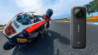 Nel Circuito di Misano con Insta360: Riprese Mozzafiato in Moto!