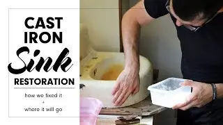 Cast Iron Sink Restoration | DIY Project