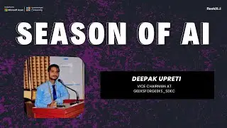 Azure AI for Customer Insights | Season of AI | Deepak Upreti