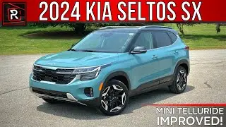 The 2024 Kia Seltos SX Is A Soulful & Spacious Turbocharged Small SUV