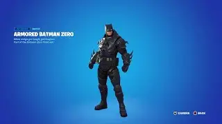 Fortnite Armored Batman Zero Skin Preview !!! 😱