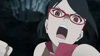 Sarada vs Shin Uchiha