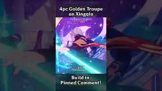 4PC GOLDEN TROUPE SET ON XINGQIU