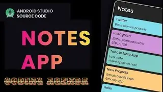 Dynamic Notes App | Android development | Source Code Android Studio