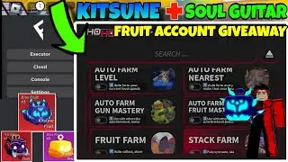 Script Blox Fruit Mobile FRUIT RAIN , AUTO FARM & KITSUNE FRUIT GIVEAWAY | Delta Fluxus Script Hoho